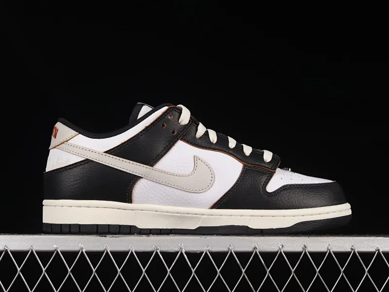 All Categories Nk SB Dunk Series Nk SB Dunk Low Low-top sneakers M version pure original HUF x Nk SB Dunk Low "San Francisco" Black and white panda joint model SB low-top sports and leisure sneakers FD8775-001